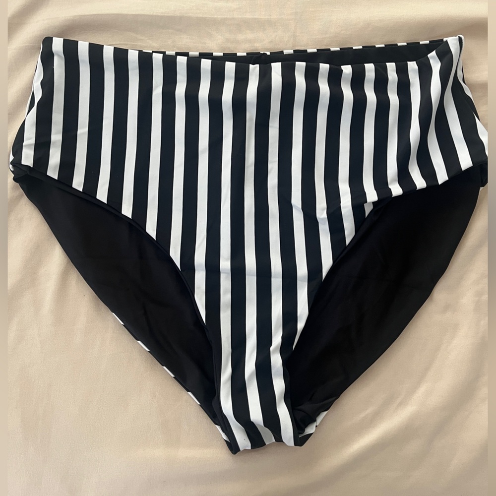 coral reef swim high wasted bottom reversible XXL